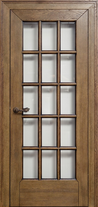 Межкомнатные деревянные двери со стеклом фото